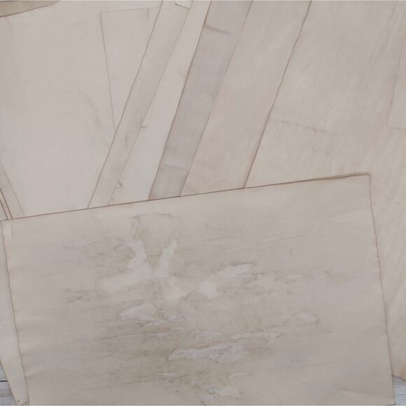 Dyed Paper Seconds: Imperfect Eco Dyed Paper Mix with Dictionary Prints - Picture 13 of 13